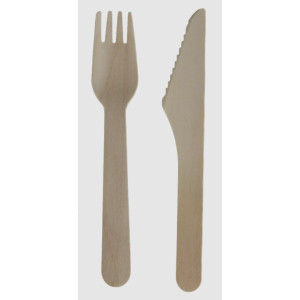 250 SACHET COUVERT BOIS C+F