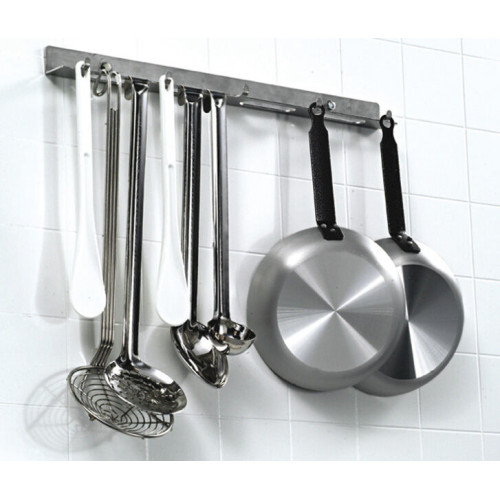 TRINGLE À CROCHETS INOX 100 CM