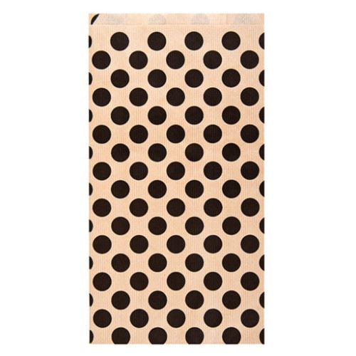 ENVELOPPES CADEAUX A POIS 19+8X35CM...