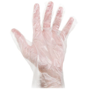 GANTS SIZE: L TRANSPARENT...