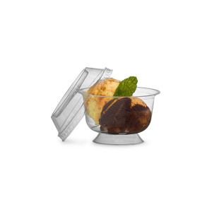 25 COUPE DESSERT PP S/PIED...