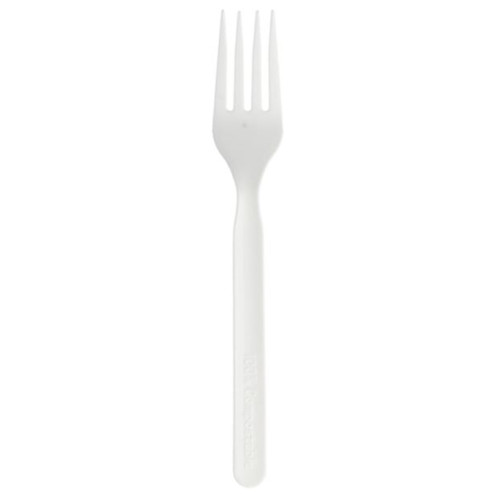 50 FOURCHETTES 17 CM BLANC CPLA
