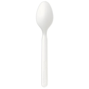 50 CUILLÈRES 16 CM BLANC CPLA