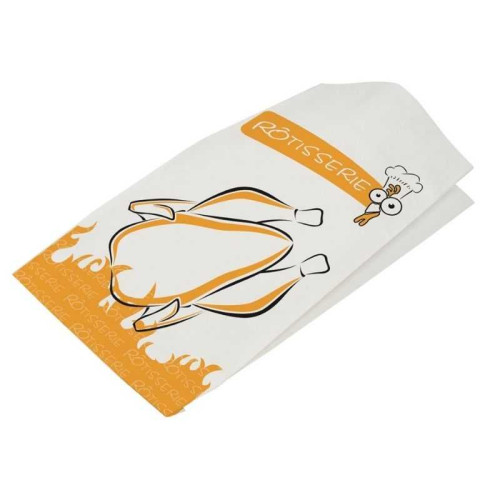 100 SACS POULETS RÔTISSERIE ORANGE...