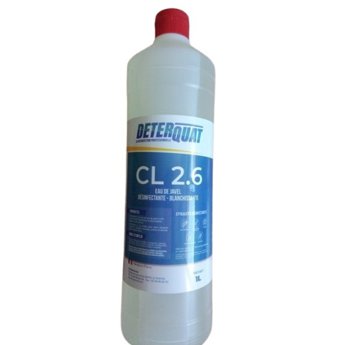 EAU DE JAVEL 2,6 % - 1L