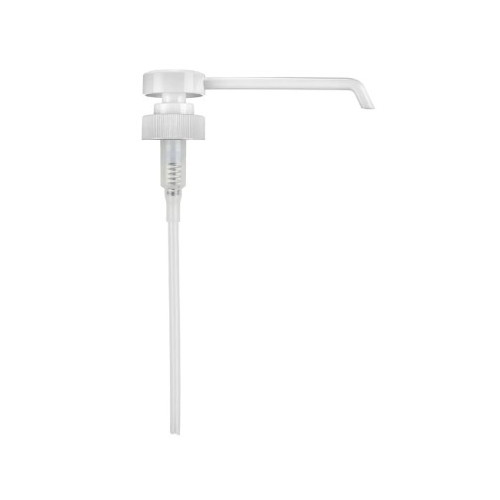 POMPE BLANCHE BEC LONG 3ML PAILLE...