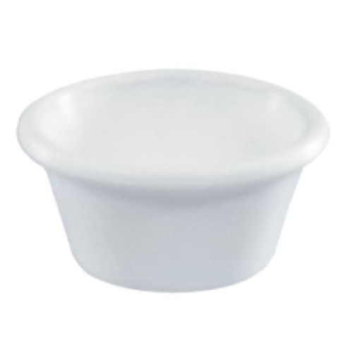 POTS 45ML Ø6X3.6CM BLANC MELANINE (12U)