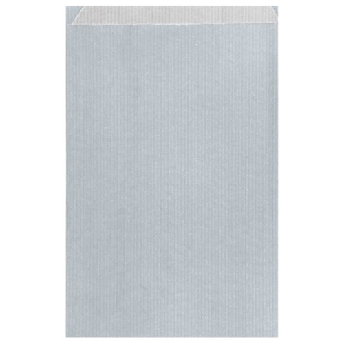 SACHETS PLATS 26+9x38CM ARGENTE KRAFT...