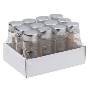 LOT DE 12 SALIERES/POIVRIERES