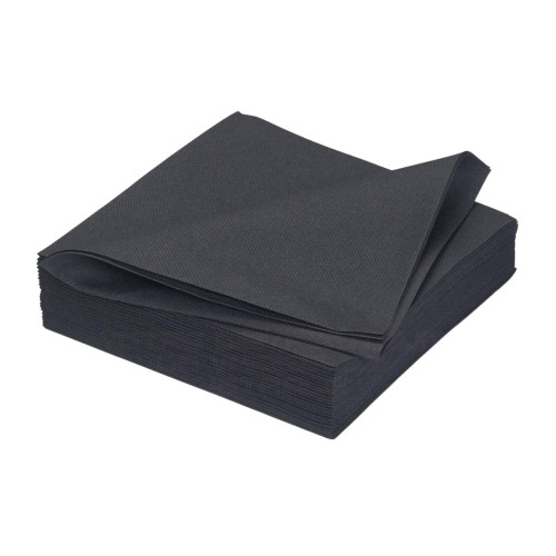 16X50 SERVIETTE VS LOUNGE 40X40 NOIR